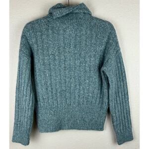 William Rast Aqua Marled Ribbed Sweater Size XS